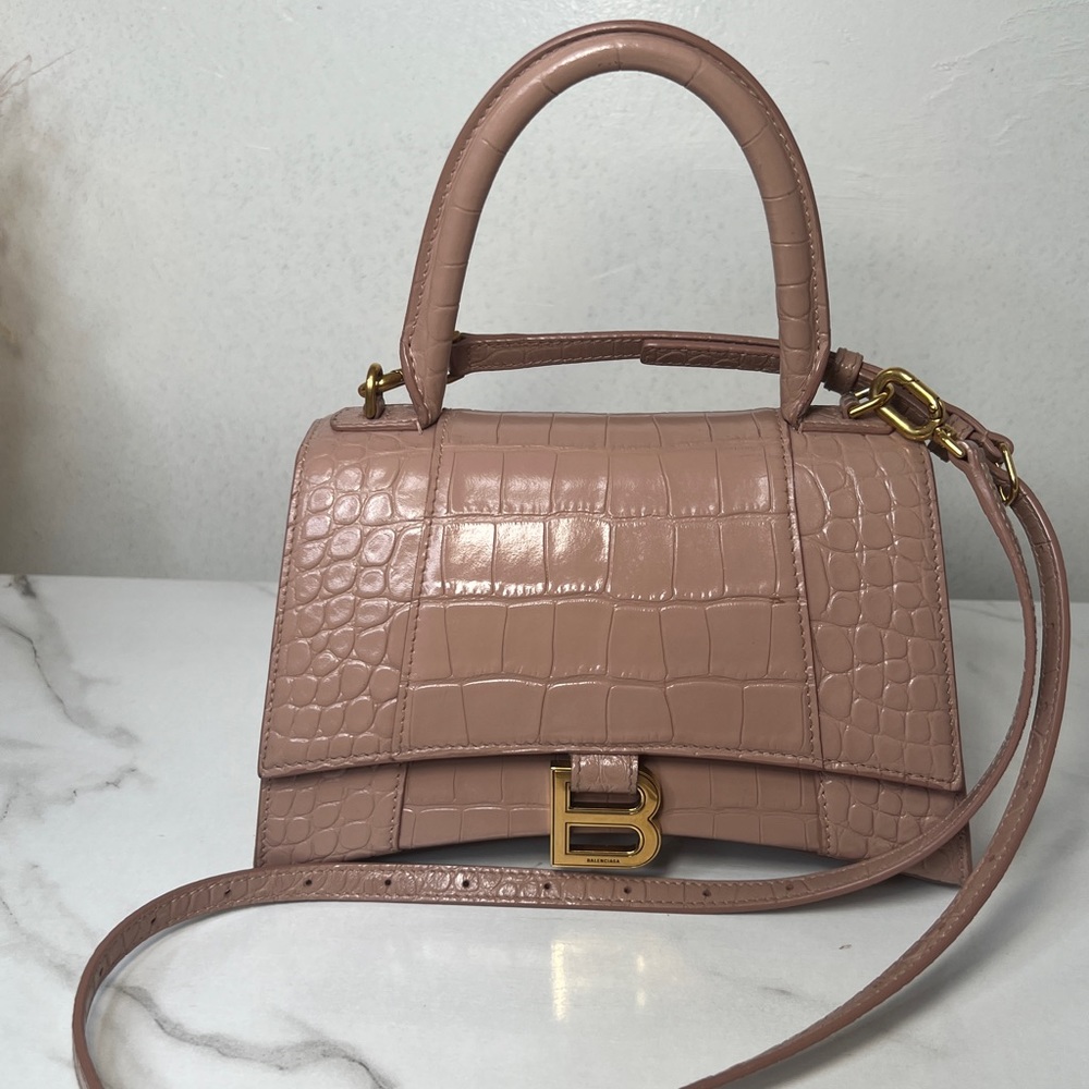 Balenciaga Hourglass Top Handle Bag